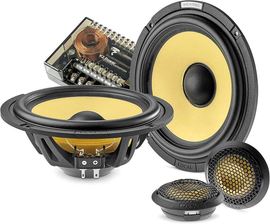 Amazon.co.jp: Focal ES 165 K2S 6.5インチ K2 EVO シャロー 2ウェイ