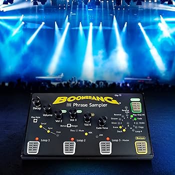 Amazon | ギタールーパーペダル BOOMERANG III - 4つの別々のループを