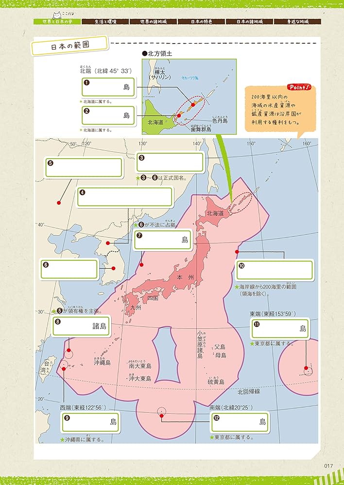 Amazon.co.jp: 中学社会 白地図書きこみノート : 学研プラス: Japanese