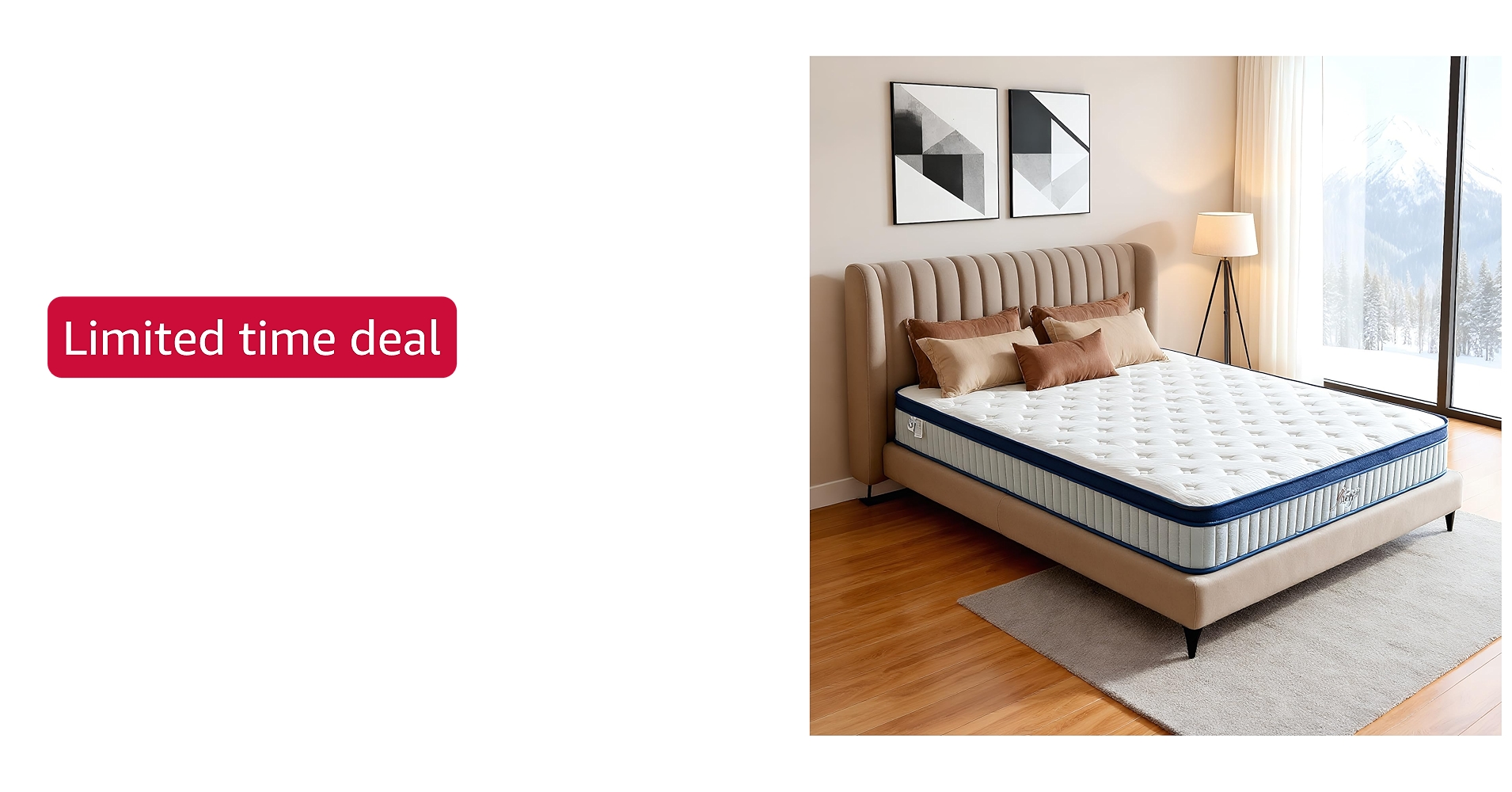 Amazon.com: Juego Queen Mattress, 12 Inch Mixed Memory Foam