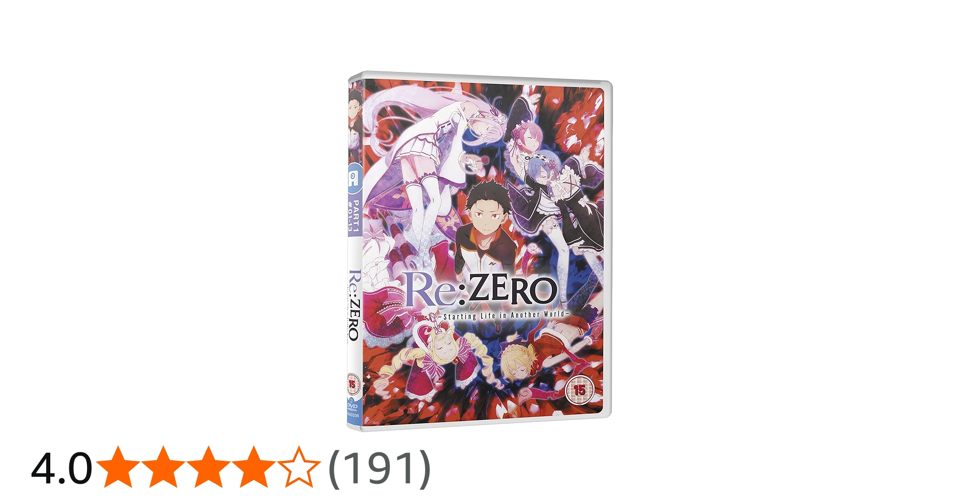 Amazon.co.jp: Re:ゼロから始める異世界生活 コンプリート DVD-BOX1 (1