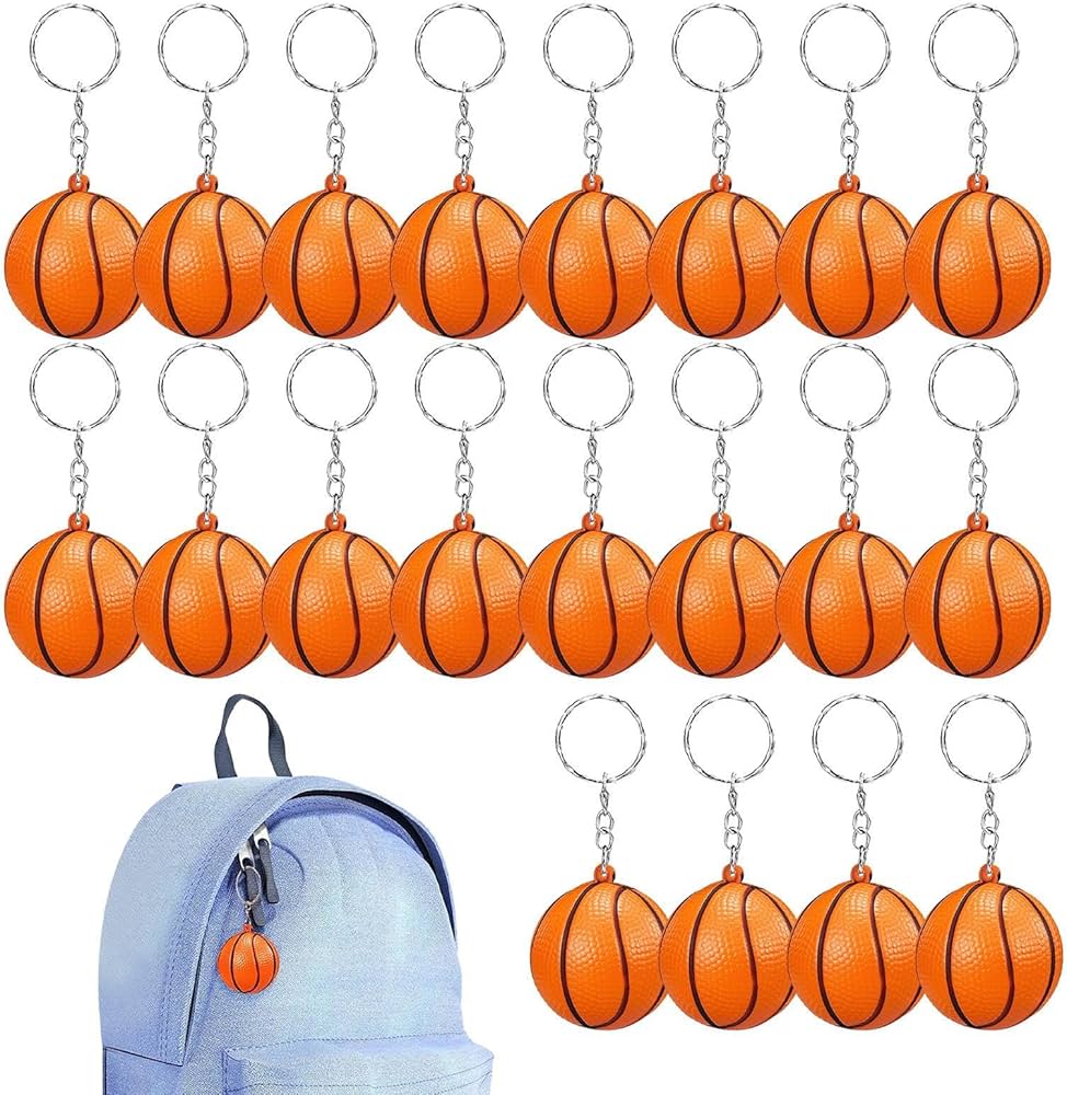 Amazon.co.jp: [TOWOTO] バスケットボール キーチェーン バスケ