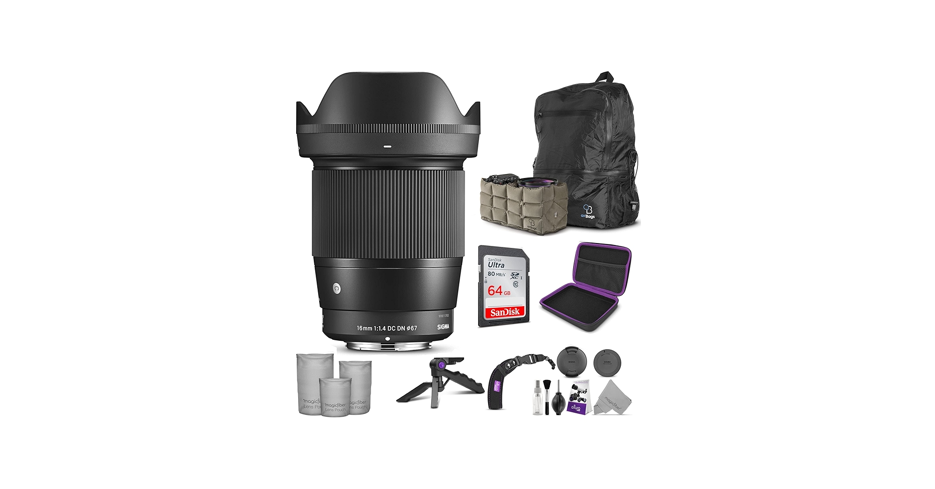 Amazon.com : Sigma 16mm F1.4 DC DN Contemporary Lens for Sony E