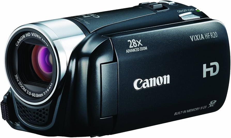 Amazon.com: Canon VIXIA HF R20 Full HD Camcorder with 8GB Internal