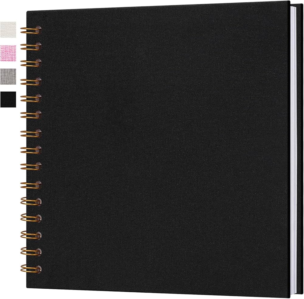 Amazon.co.jp: Hiwhy 7x7インチ スクラップブック DIY フォトアルバム