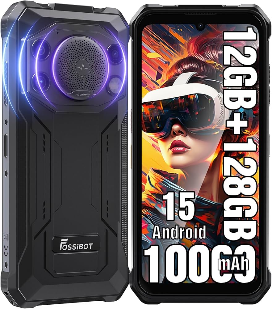 Amazon | FOSSiBOT F110L SIMフリー スマホ 本体 Android 15 スマホ