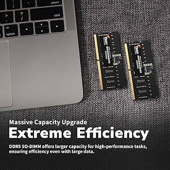 DATO DDR5 SODIMM 32GB Kit 16GBx2 Laptop RAM 5600MHz PC5-44800 CL46