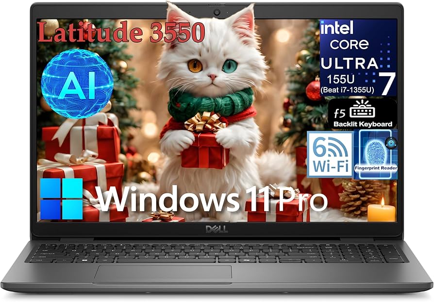Amazon.com: Dell Latitude 3550 Laptop Computer, Intel Ultra 7 155U