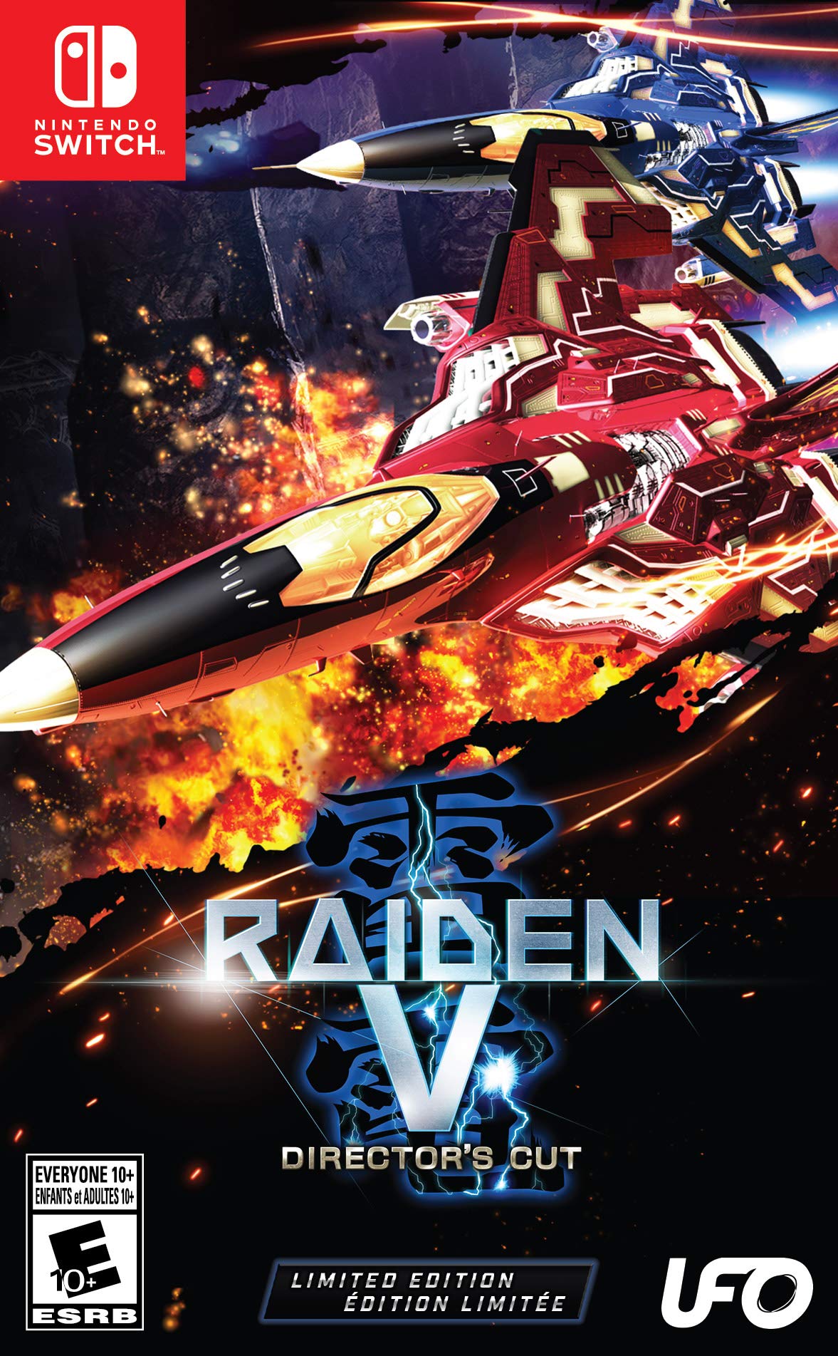 Amazon.com: Raiden V: Director's Cut Limited Edition - Nintendo