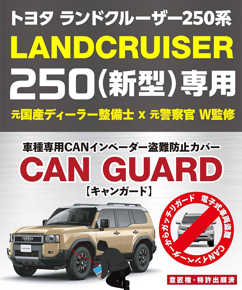 Amazon | 【CANガード】LC250 （VX/GX）ランドクルーザー250専用 丸目