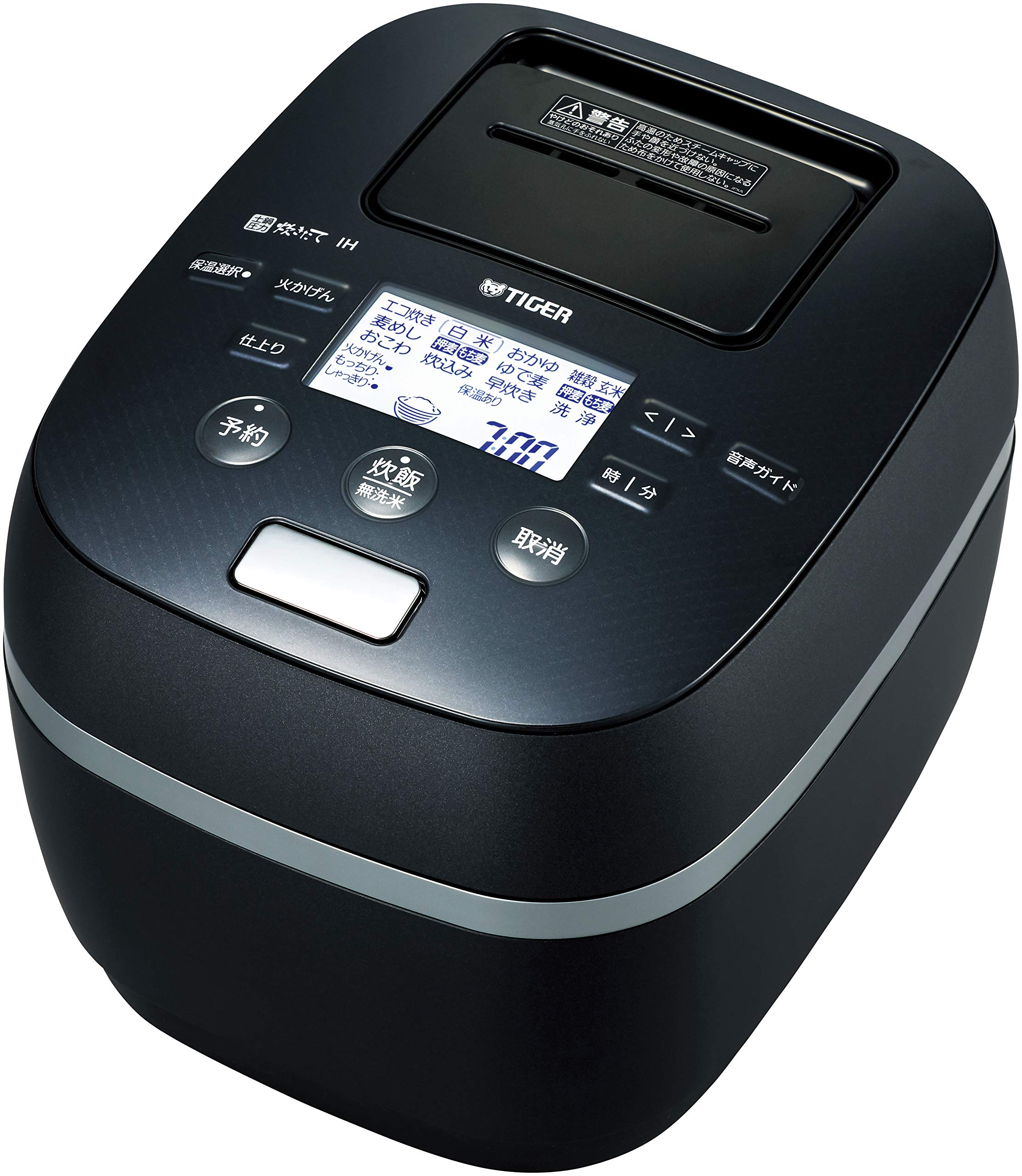 Amazon | タイガー魔法瓶(TIGER) 炊飯器 土鍋圧力IH式 プレミアム本