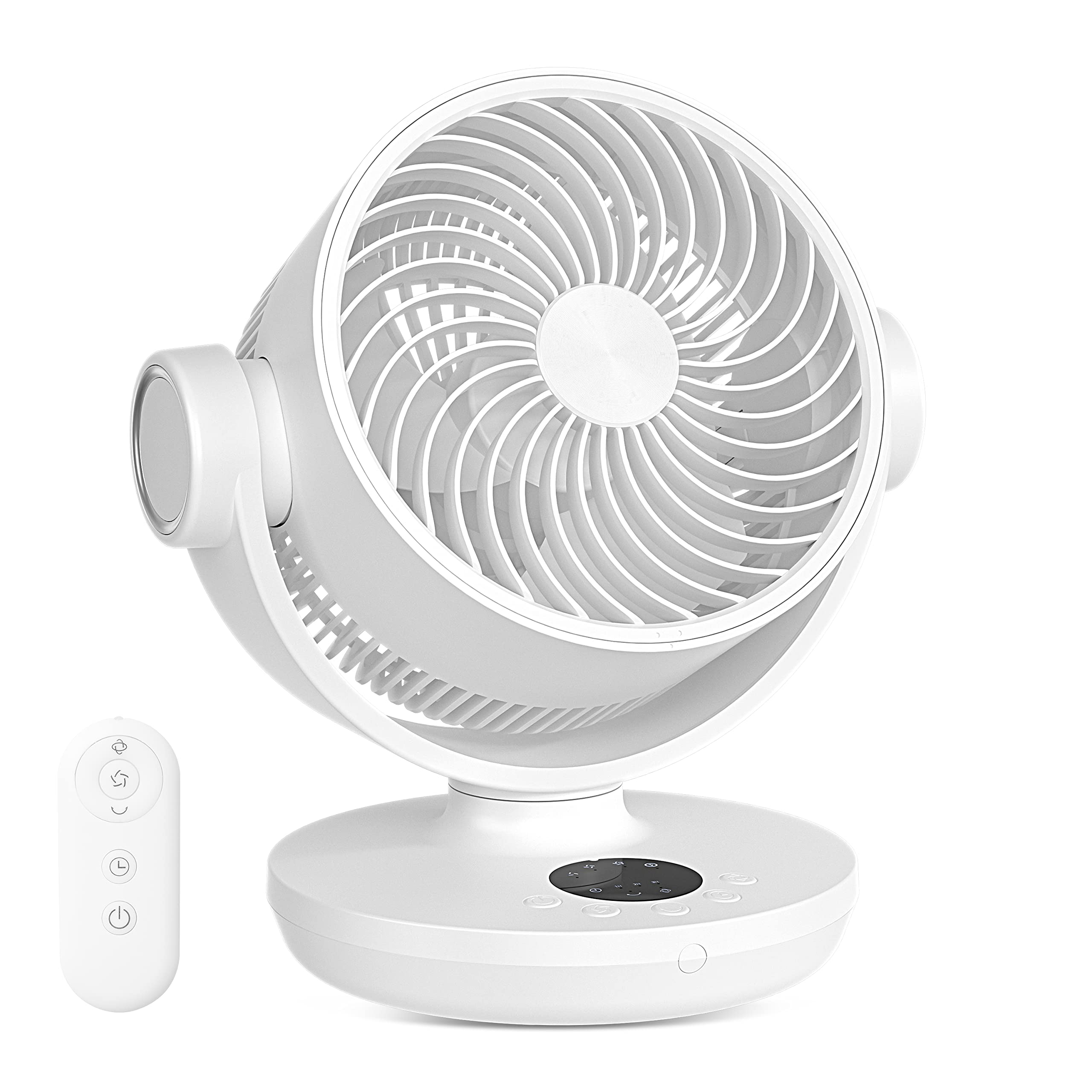 Amazon | 【天通ライト】サーキュレーター 扇風機 DCモーター 360°回転