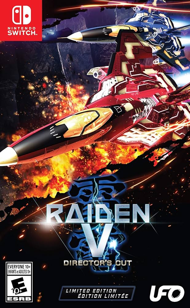 Amazon.com: Raiden V: Director's Cut Limited Edition - Nintendo