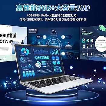 Amazon.co.jp: ESBOOKノートパソコン 【Windows 11 Pro&MS Office 2019