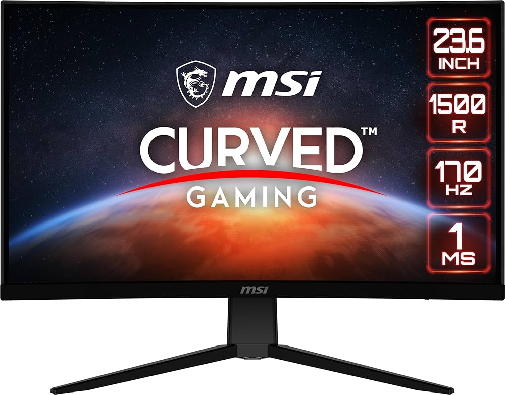 Amazon.co.jp: MSI G2422C 24曲面ゲーミングモニター 1920×1080(FHD