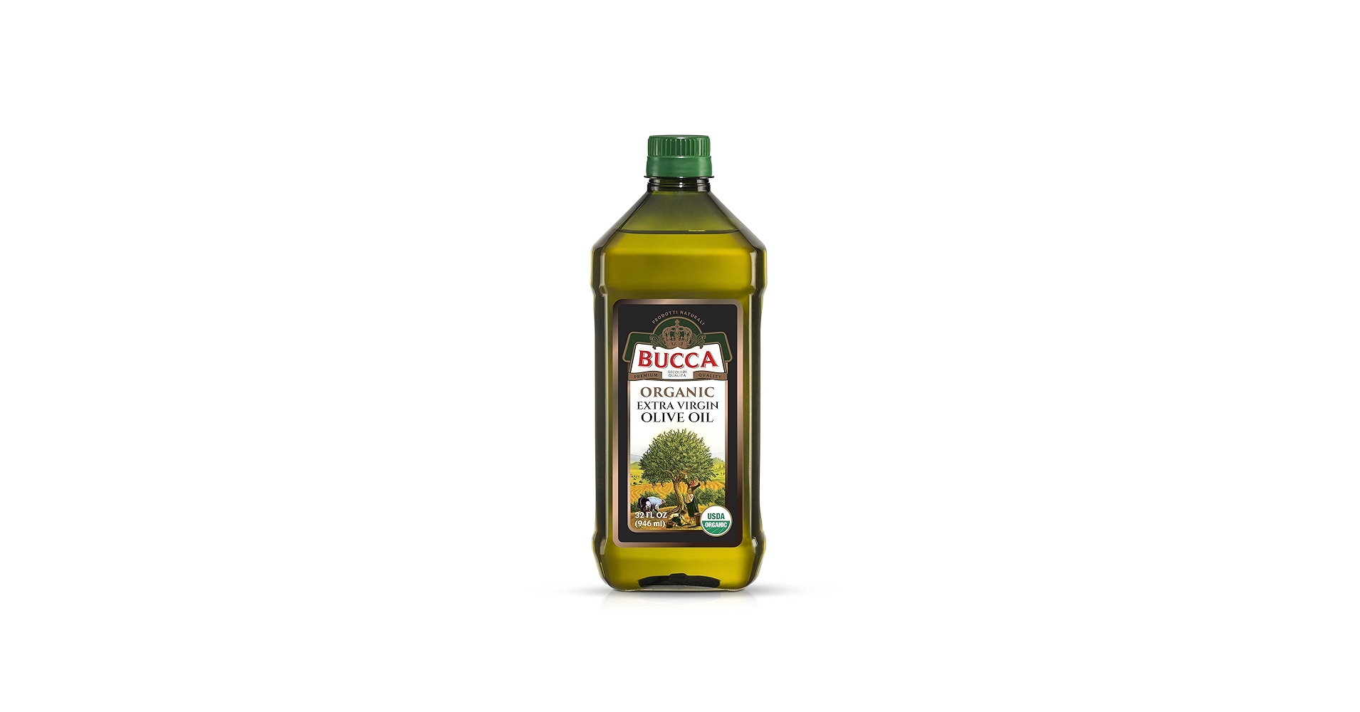 Amazon.com : Bucca Organic Extra Virgin Olive Oil, Plastic 32 fl