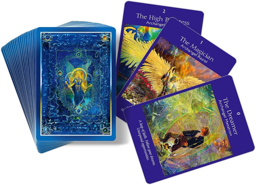 エンジェルタロットカード(日本語版説明書付)新装版 (オラクルカード