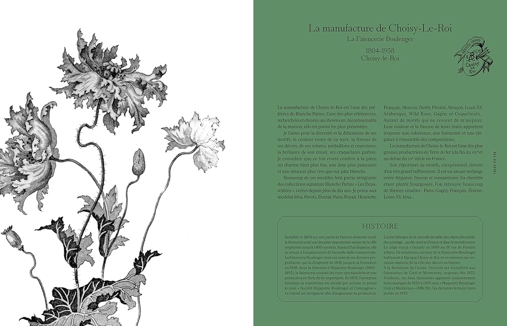 Terre de fer: Collections de céramique française : BLANCHE PATINE