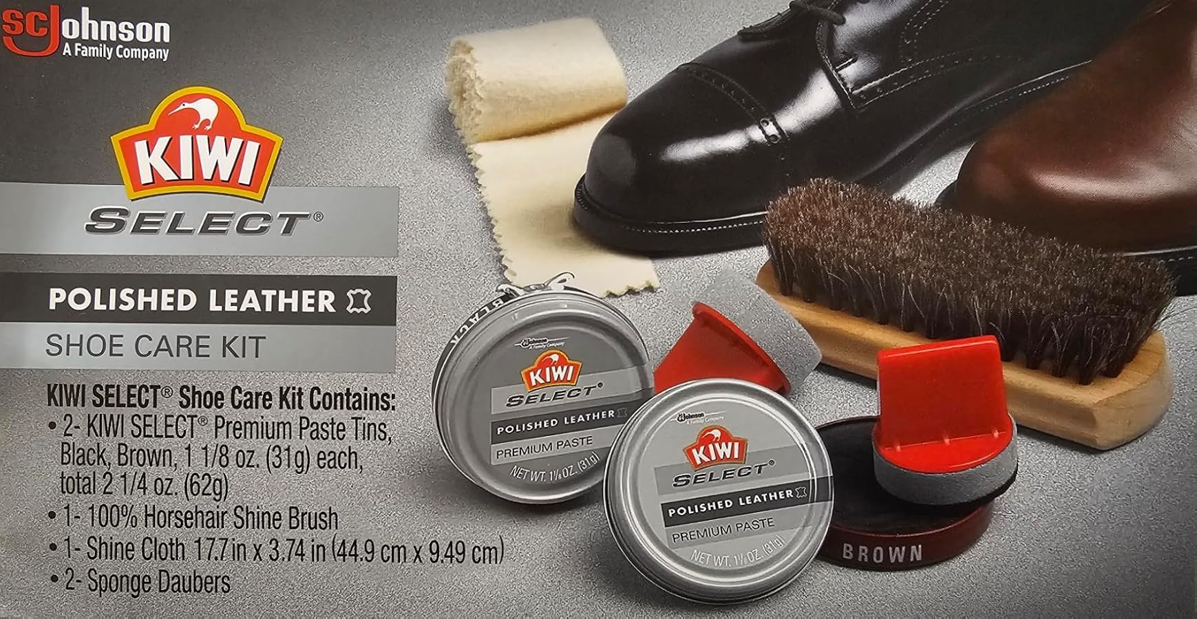 Amazon.com: Kiwi Select Shoe Care Kit : Clothing, Shoes & Jewelry