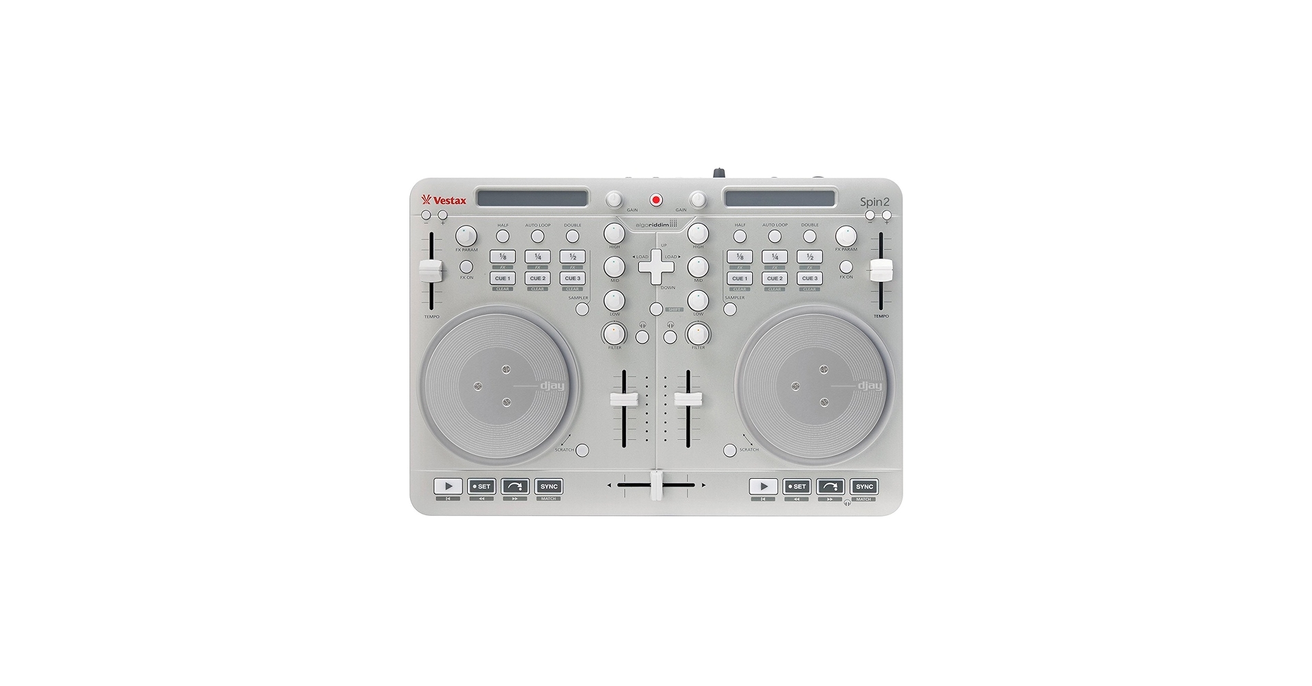 Amazon.com: Vestax Spin2 DJ MIDI Controller for iPad, iPhone and