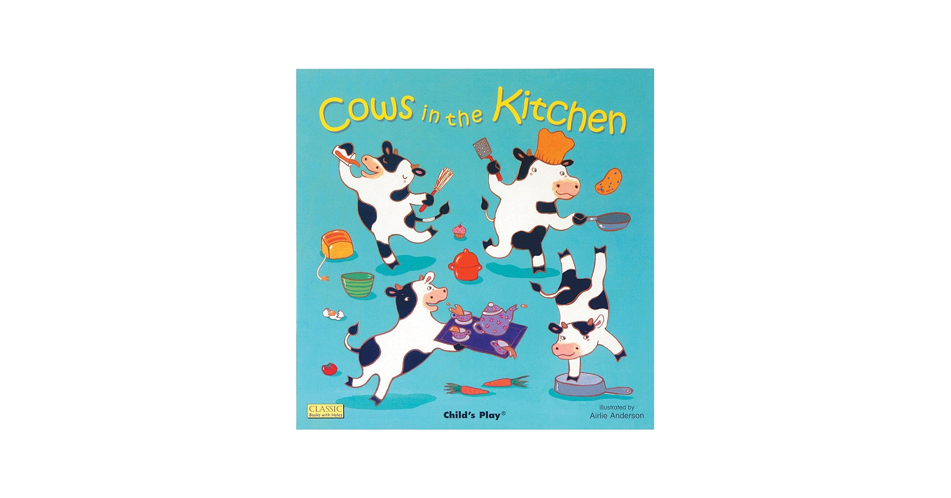 513 Cows in the Kitchen 穴開き仕掛け音声絵本 513 Cows in the