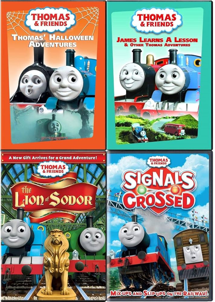 Amazon.com: Thomas and Friends 4 Pack (4 Disc DVD - 18 Episodes