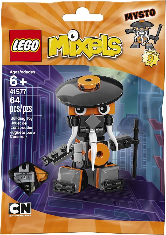 Amazon.com: LEGO Mixels 41577 Mysto Building Kit (64 Piece) : Toys