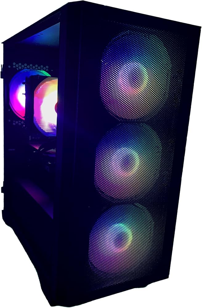 Amazon.com: Gaming PC Desktop RTX 5060 8GB Graphics Card AMD Ryzen