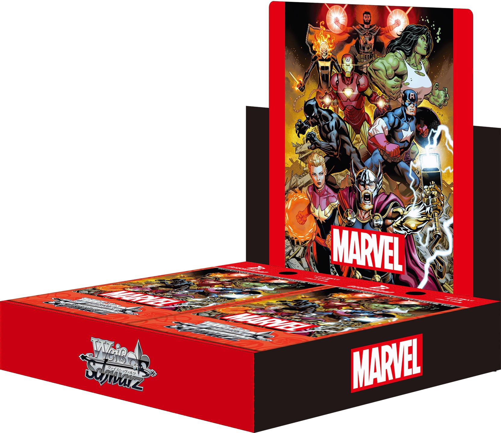 Amazon.com: Weiss Schwarz Marvel Vol. 2 Booster Pack Box : Toys