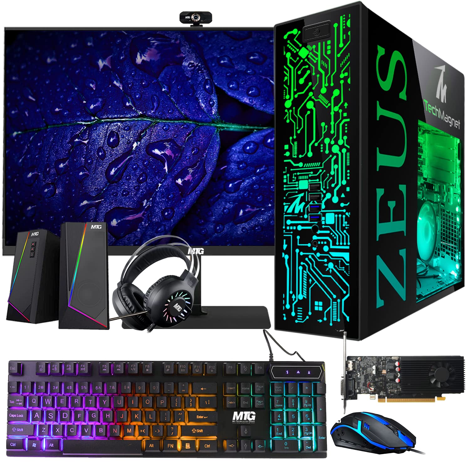 Amazon.com: TechMagnet Gaming Desktop PC, Intel i5 4th Gen, Zeus
