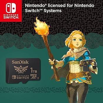 Amazon.com: SanDisk 1TB microSDXC-Card Licensed for Nintendo
