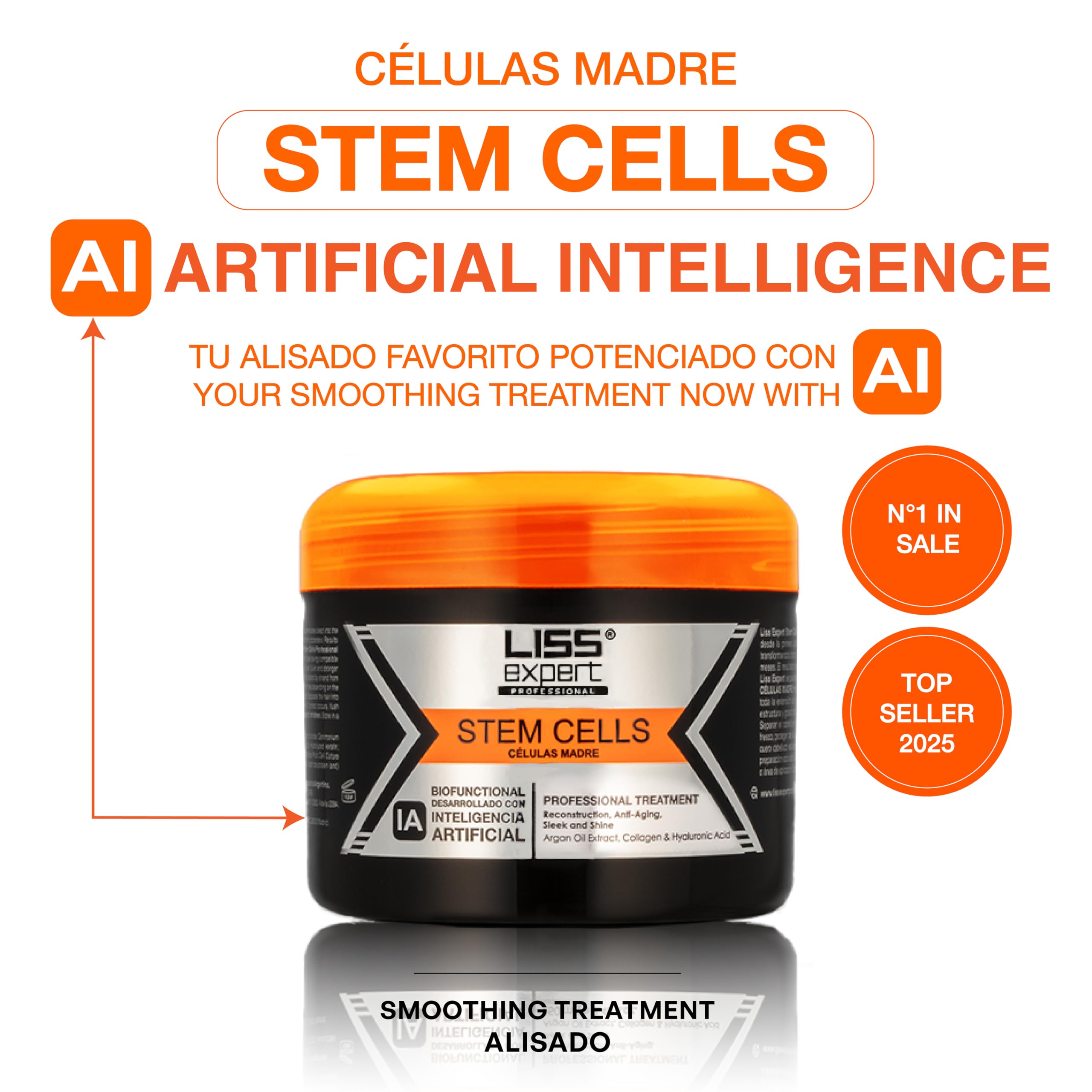 Amazon.com: Liss Expert Stem Cells Smoothing Treatment – Organic