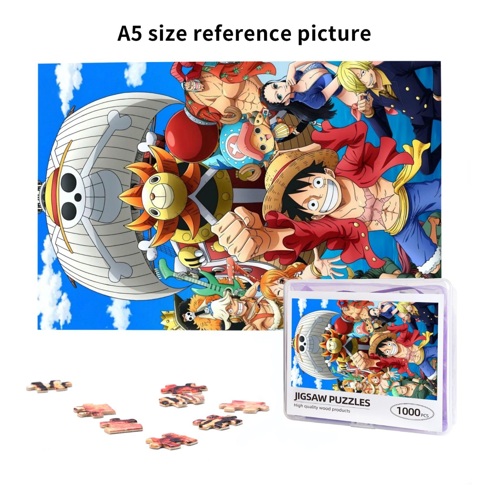 Amazon.co.jp: パズル ワンピース ジグソーパズル 木製 1000ピース