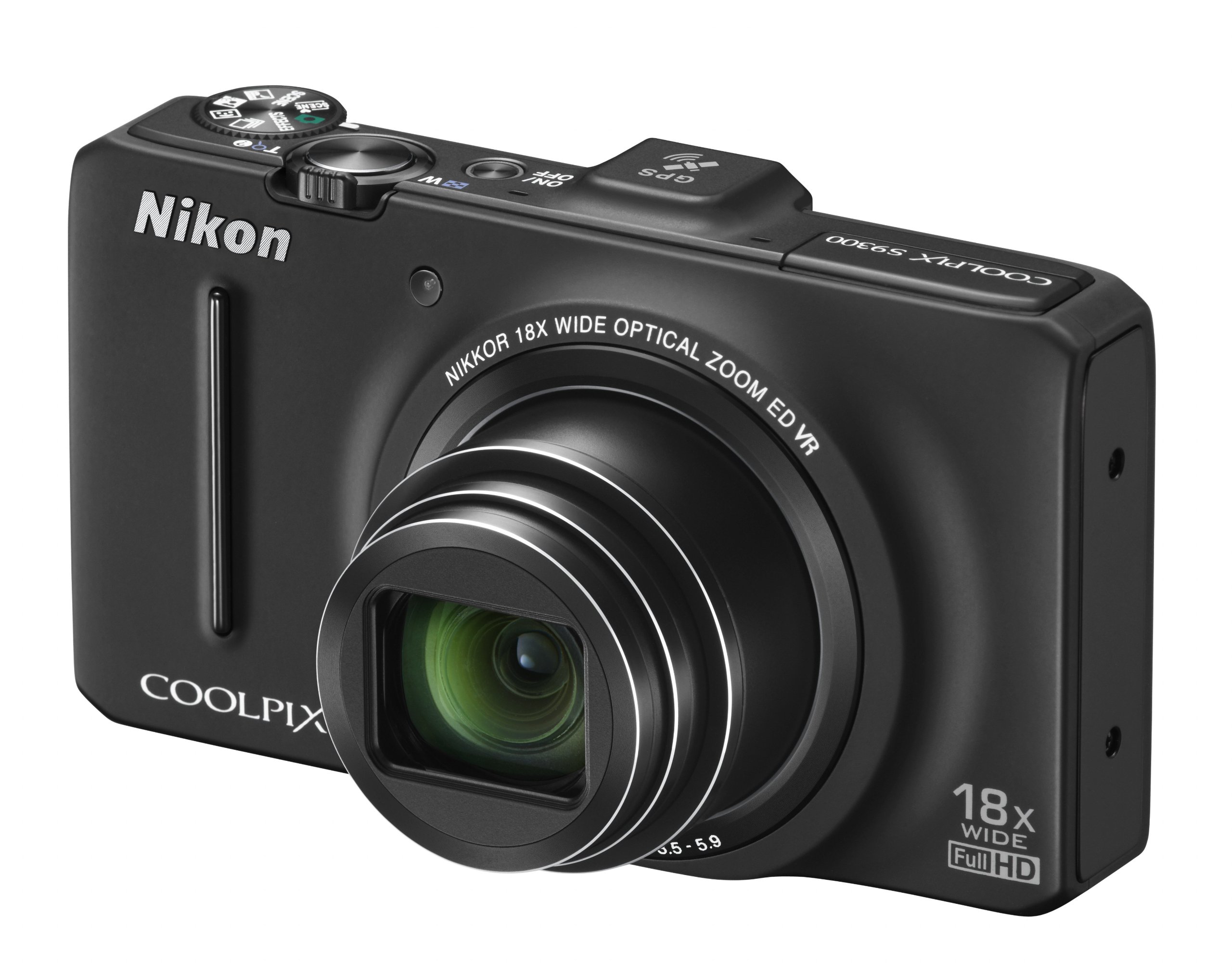 Amazon.com : Nikon COOLPIX S9300 Compact Digital Camera - Black