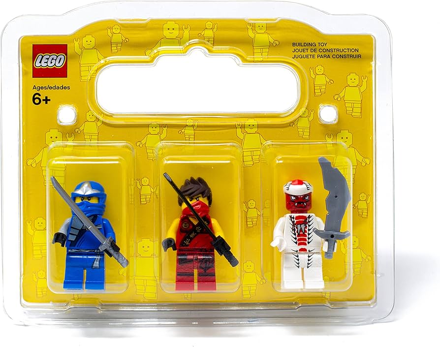 LEGO Ninjago figurenset: 3 Ninjago-figuren (Jay ZX, Kai en Snappa