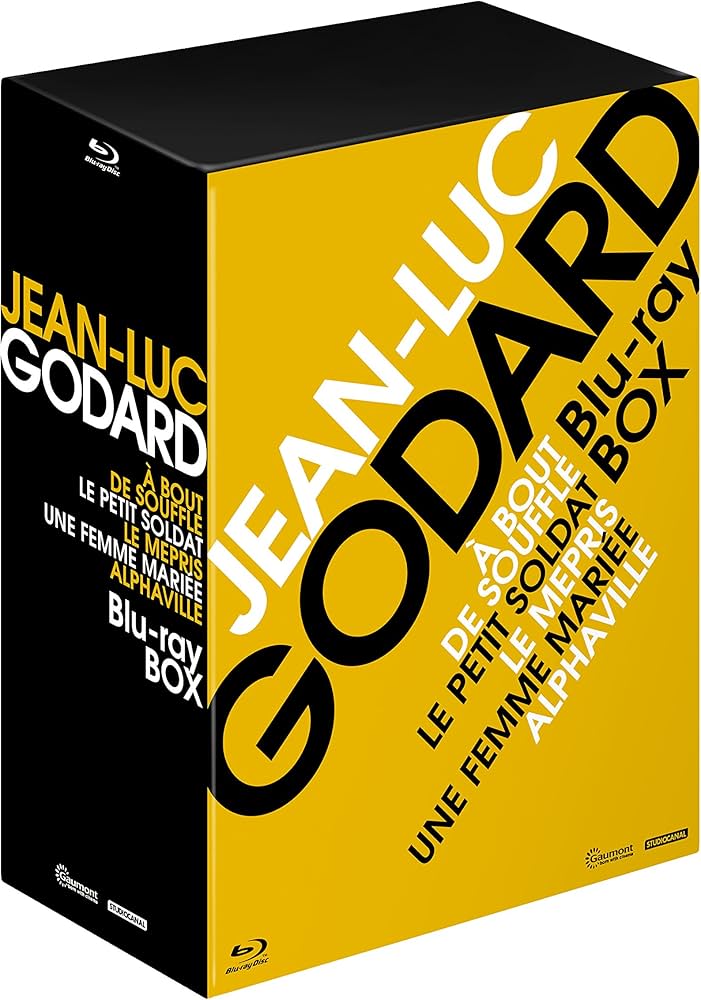 Amazon.com: Jean-Luc Godard Blu-ray Box Vol. 1/New Wave Birth Of