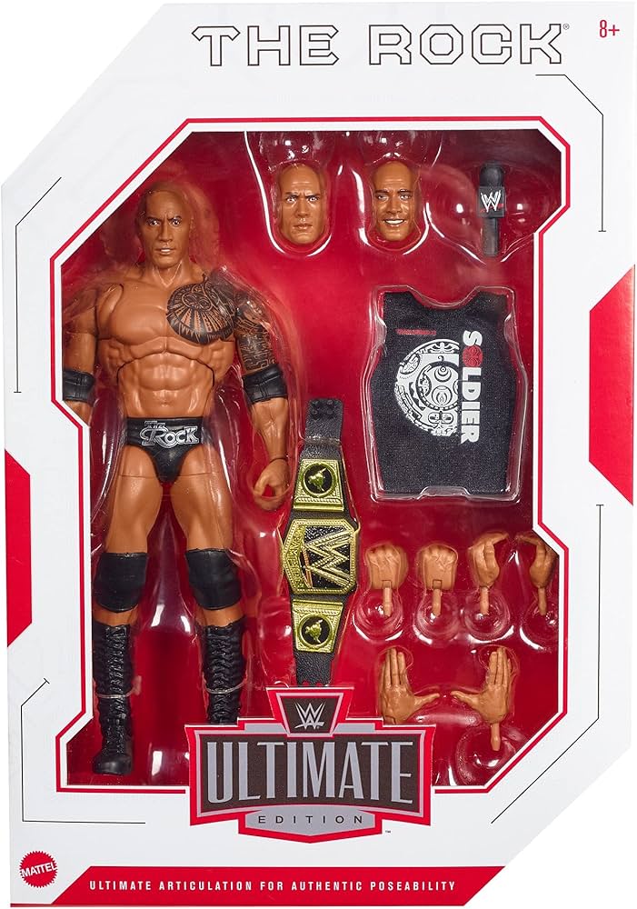 Amazon.co.jp: Mattel Collectible - WWE Rock : おもちゃ