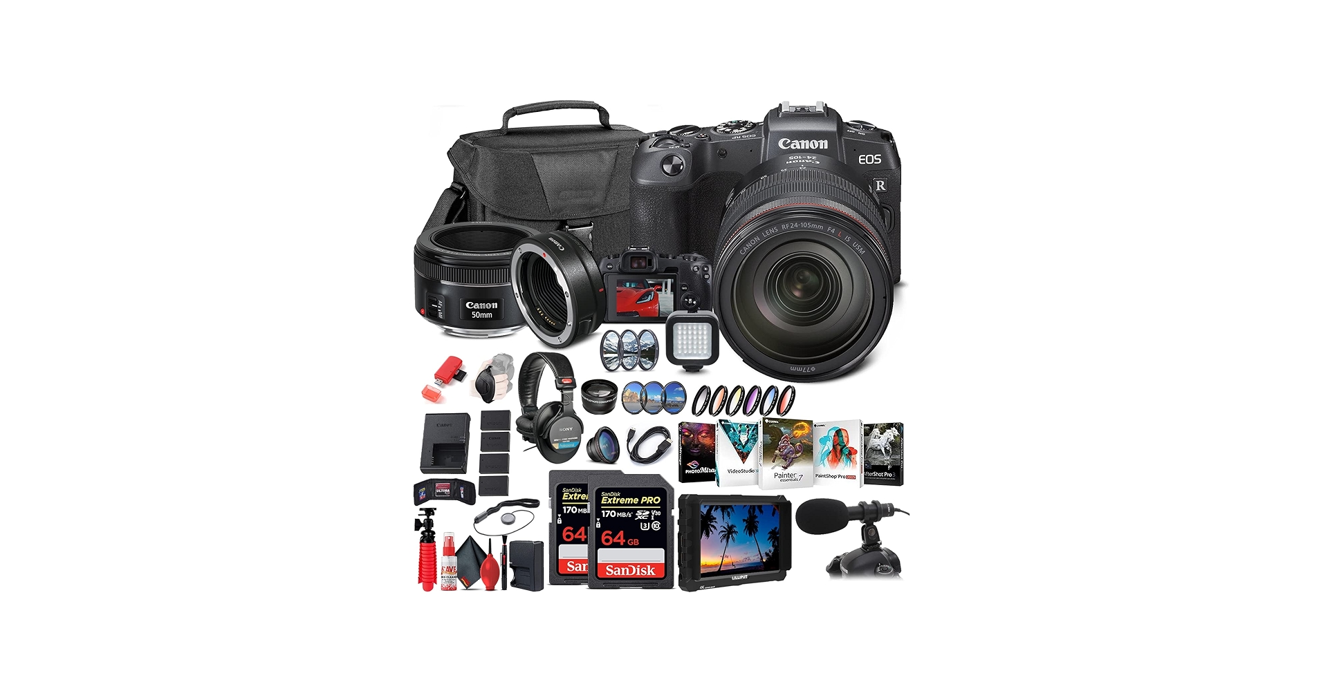 Amazon.com : Canon EOS RP Mirrorless Digital Camera with 24-105mm