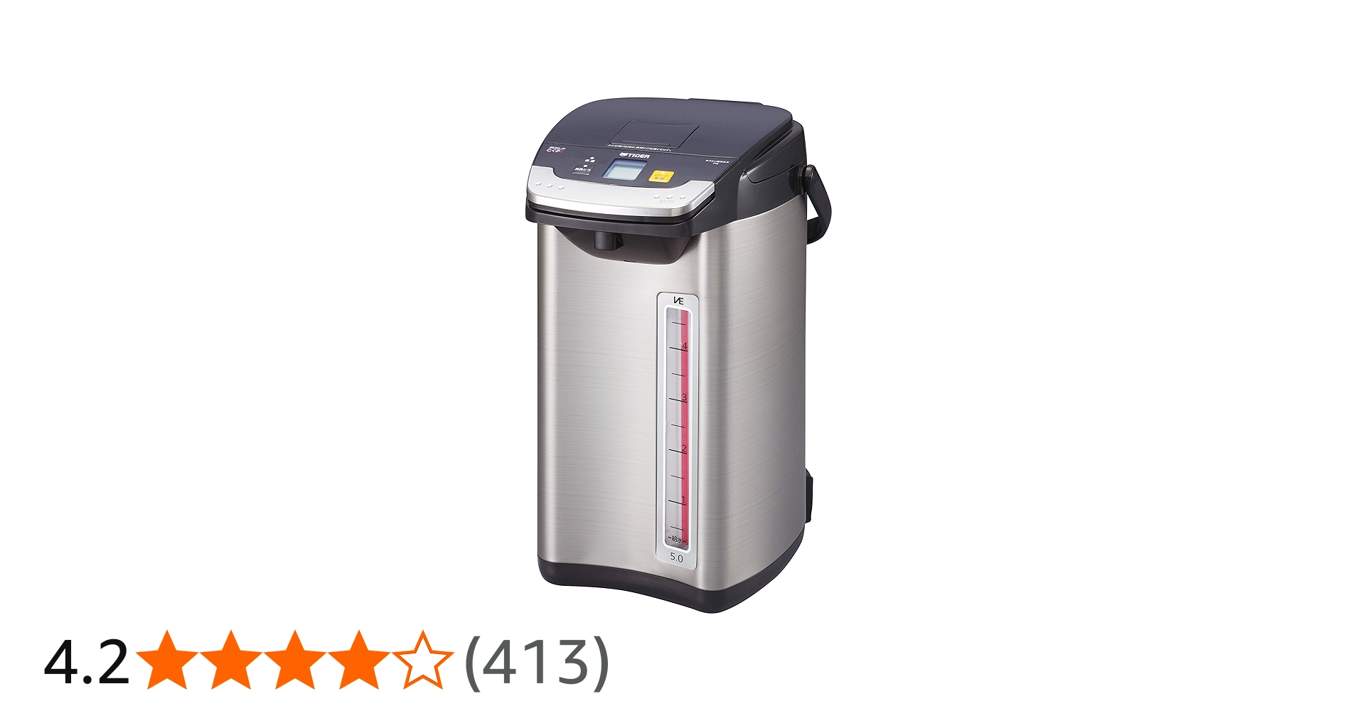 Amazon | タイガー魔法瓶(TIGER) 電気ポット 蒸気レス 節電VE保温