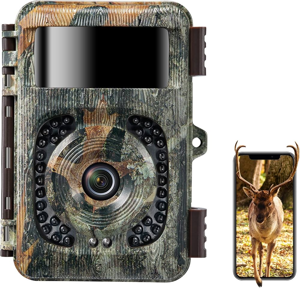 Amazon.co.jp: K&F Concept トレイルカメラ 4K 48MP Wi-Fi対応