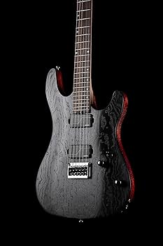 Amazon.com: Cort KX Series 500 Electric Guitar, Etched Black