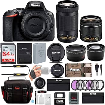 Amazon.com : Nikon D5600 24.2MP DSLR Camera with 18-55mm and 70