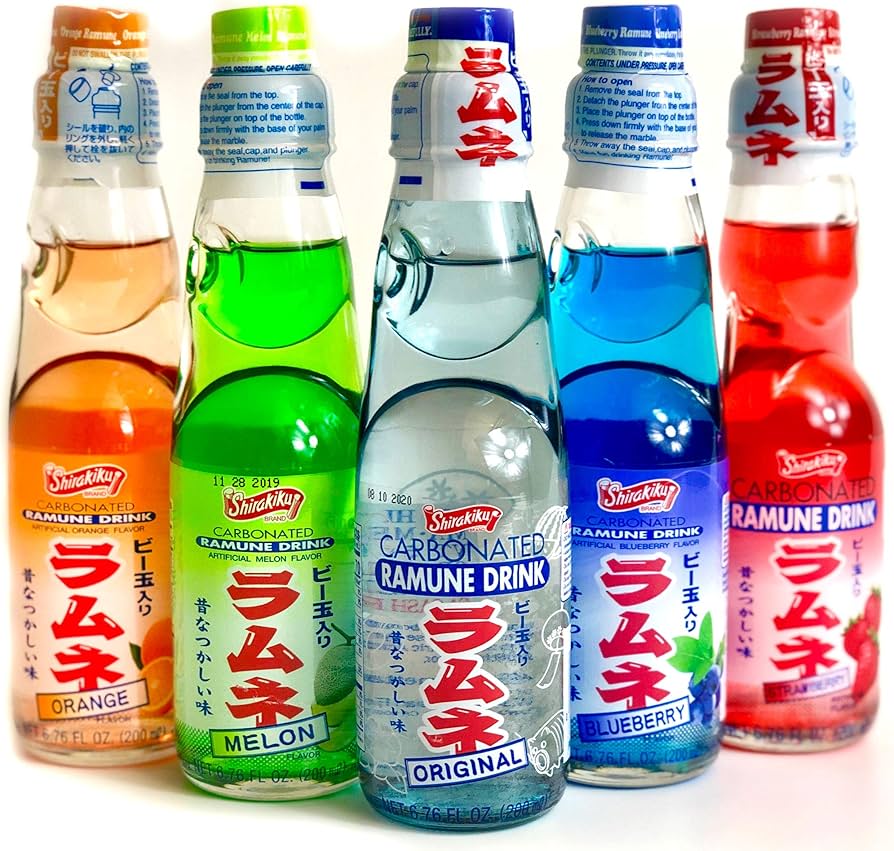 Amazon.com : Ramune Japanese Soda Variety Pack - Shirakiku