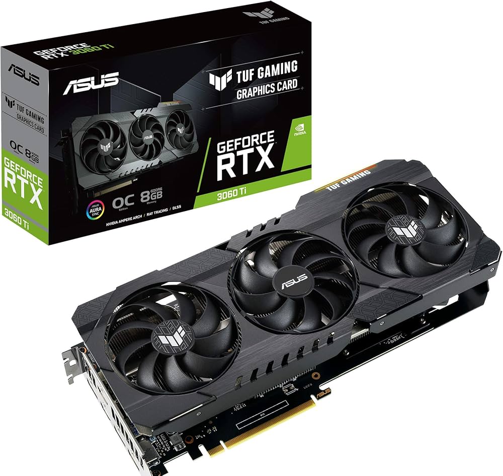 Amazon | ASUS TUF Gaming NVIDIA GeForce RTX 3060 Ti OC Edition