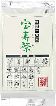 Amazon.co.jp: [野草十八茶] 宝寿茶 200g ブレンド茶 野草茶 18種類の