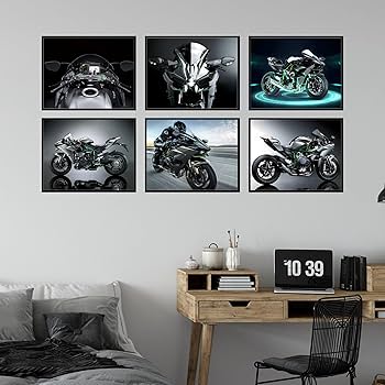 Amazon.co.jp: Bigwig Prints Kawasaki Ninja H2R ポスター