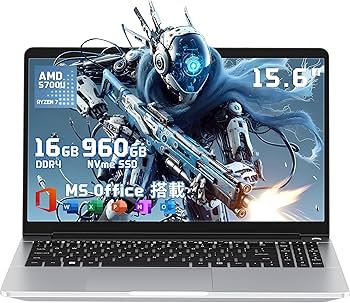 Amazon.co.jp: SERYUB ノートパソコン AMD Ryzen 7 5700U 8コア16