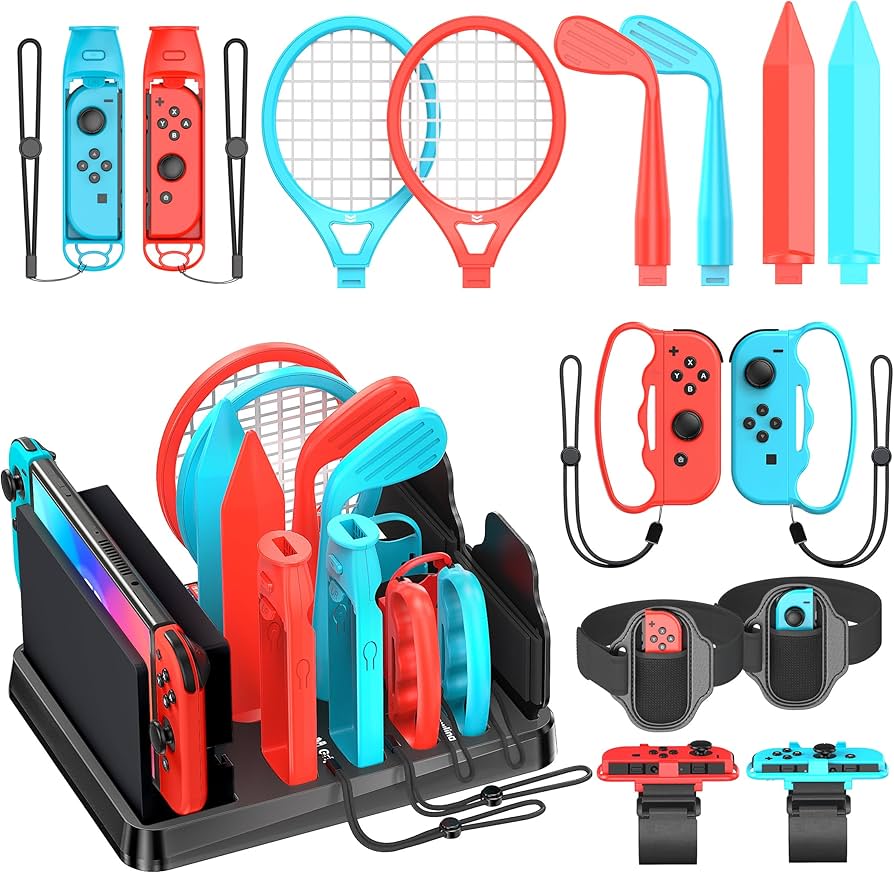 Amazon.co.jp: 15 in 1セット Switch Sports用アクセサリー Switch