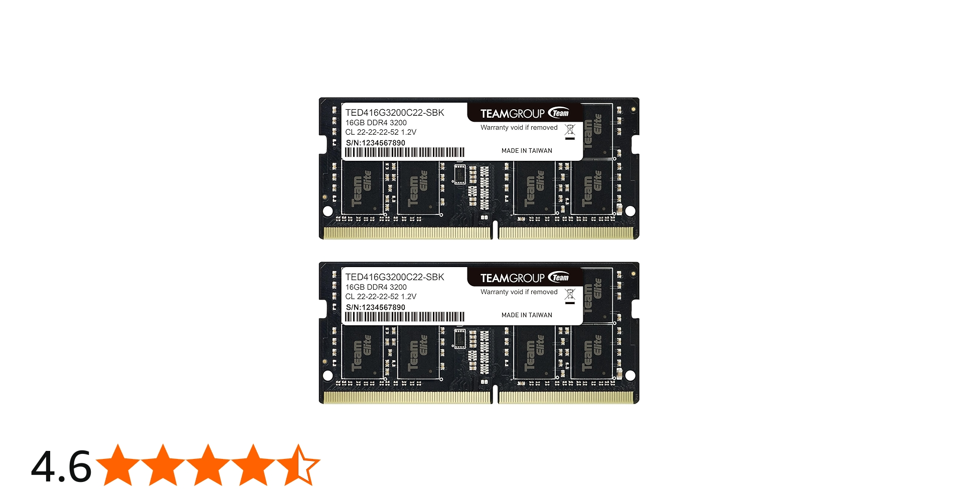 Amazon.co.jp: TEAMGROUP (旧称 Team) ノートPC用メモリ DDR4 3200MHz