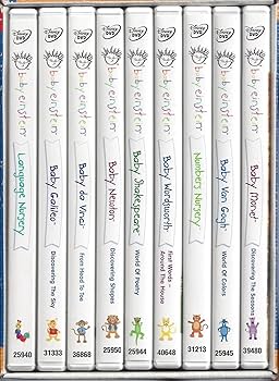 Amazon.com: Baby Einstein Collection 1 (9 DVD Set) : Movies & TV
